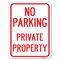 Signmission No Parking Private Property Heavy-Gauge Aluminum Rust Proof Parking Sign, 18" x 24", A-1824-23677 A-1824-23677 - alternate 1